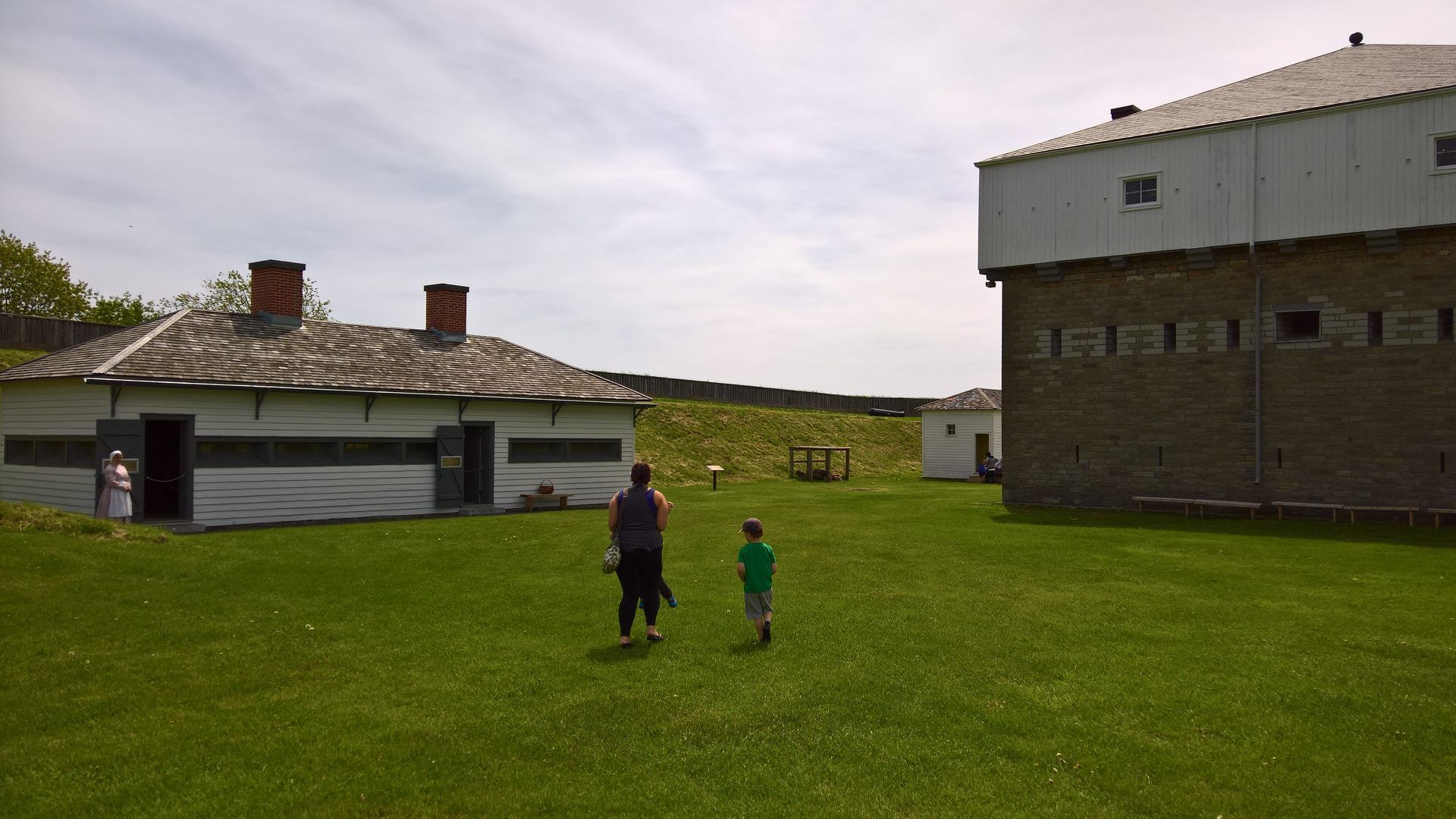 Fort Wellington - inside the walls