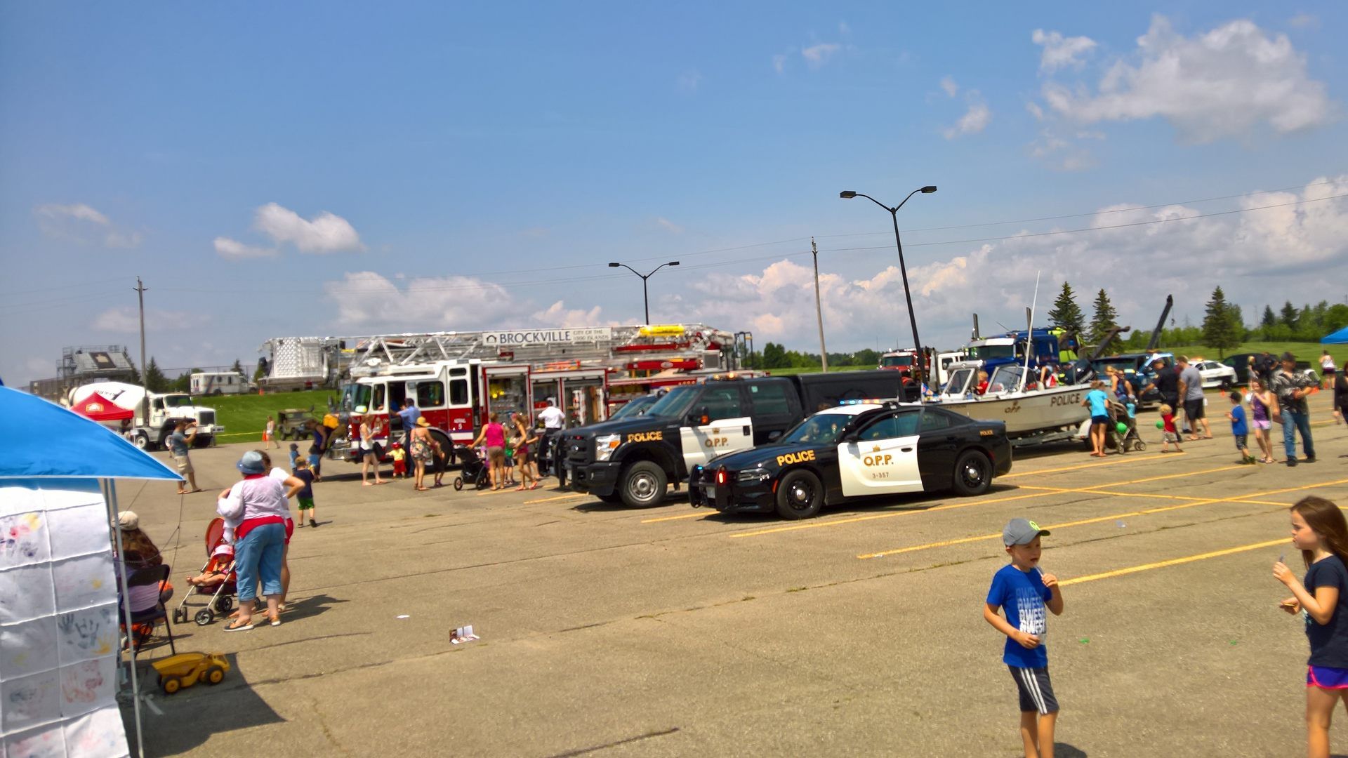 Touch a Truck event